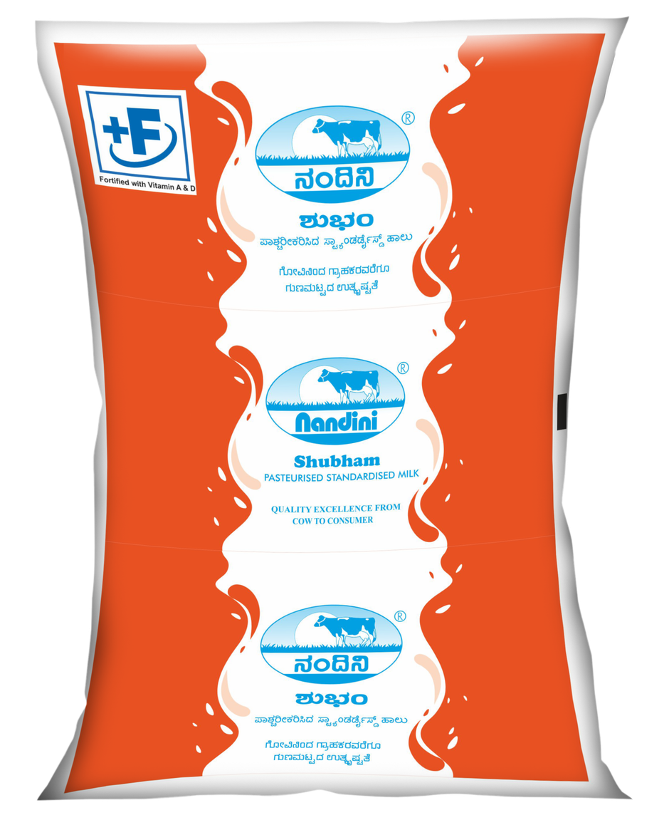 Nandini Standardized Fresh Milk | Pouch