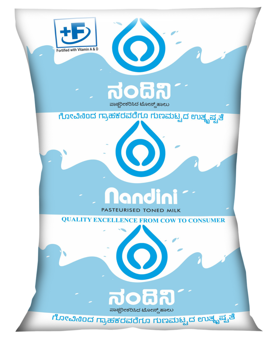 Nandini Toned Fresh Milk | Pouch