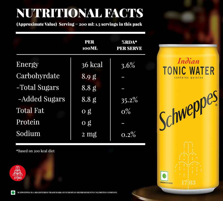 Schweppes Indian Tonic Water Combo