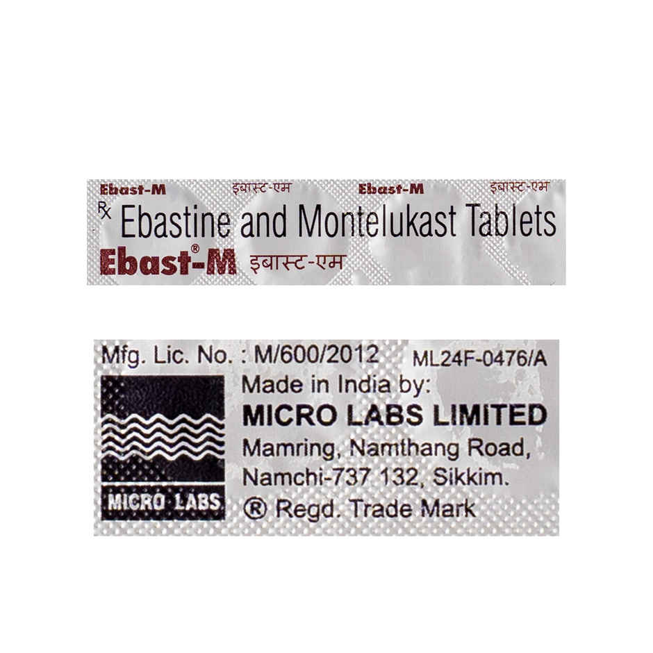 Ebast-M Tablet