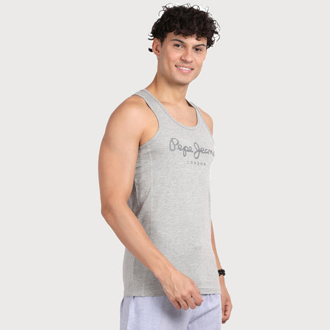 Pepe Jeans 100% Cotton Men's Vest - XL | Comfortable Fit