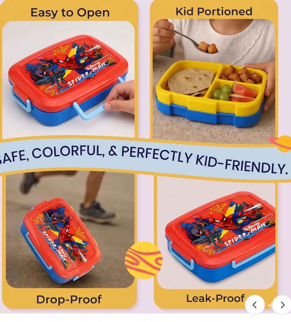 Striders Bentopro Sandwich Box Spiderman