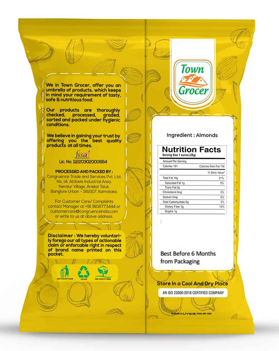 Town Grocer Independent Almonds | Value Pack