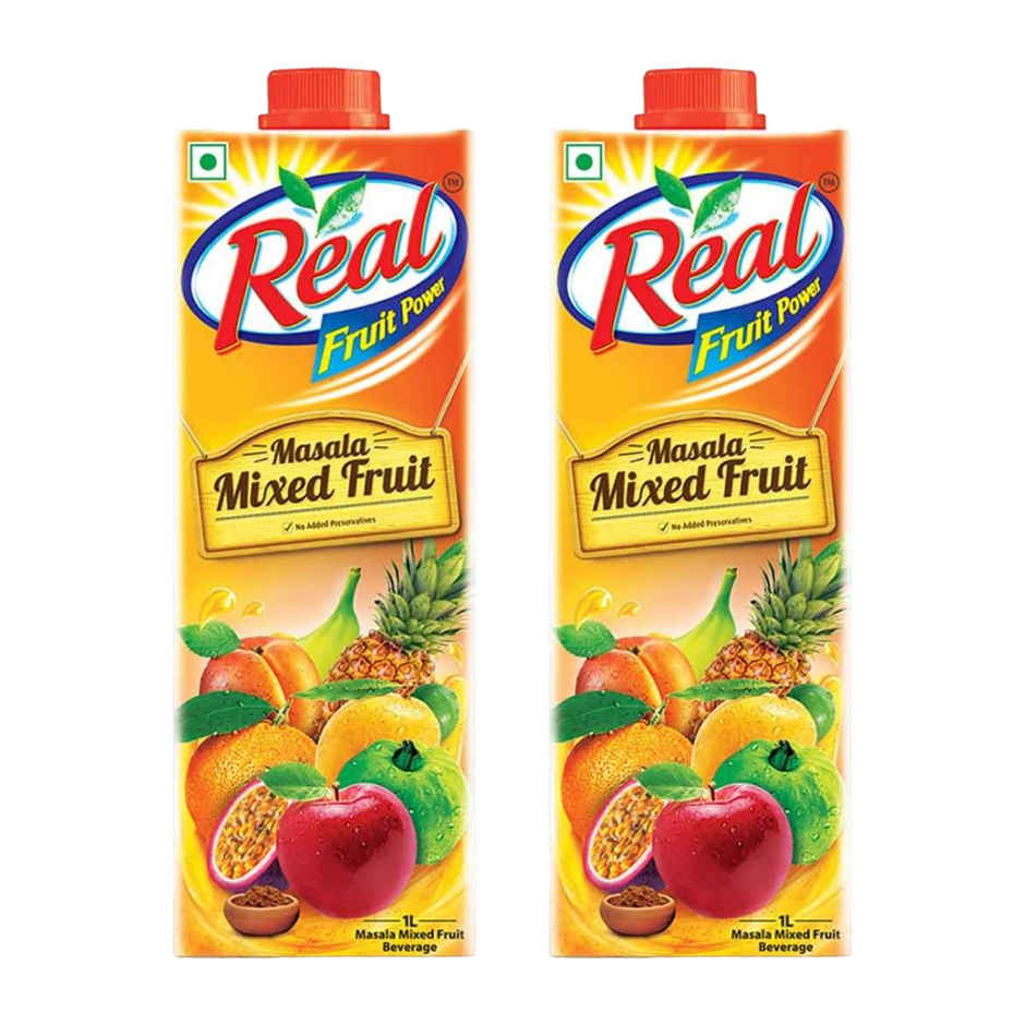 Dabur Real Fruit Power Masala Mixed Fruit Juice Combo