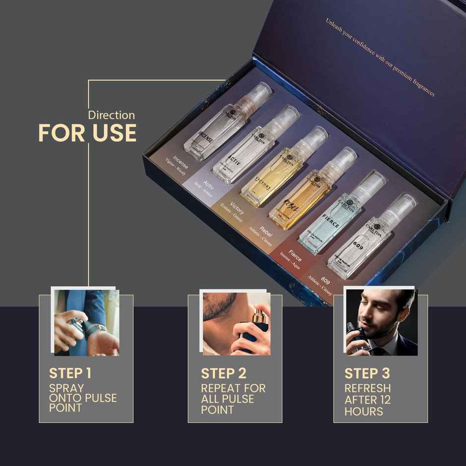 Carlton London Explorer Discovery Perfume Tester Pack for Men