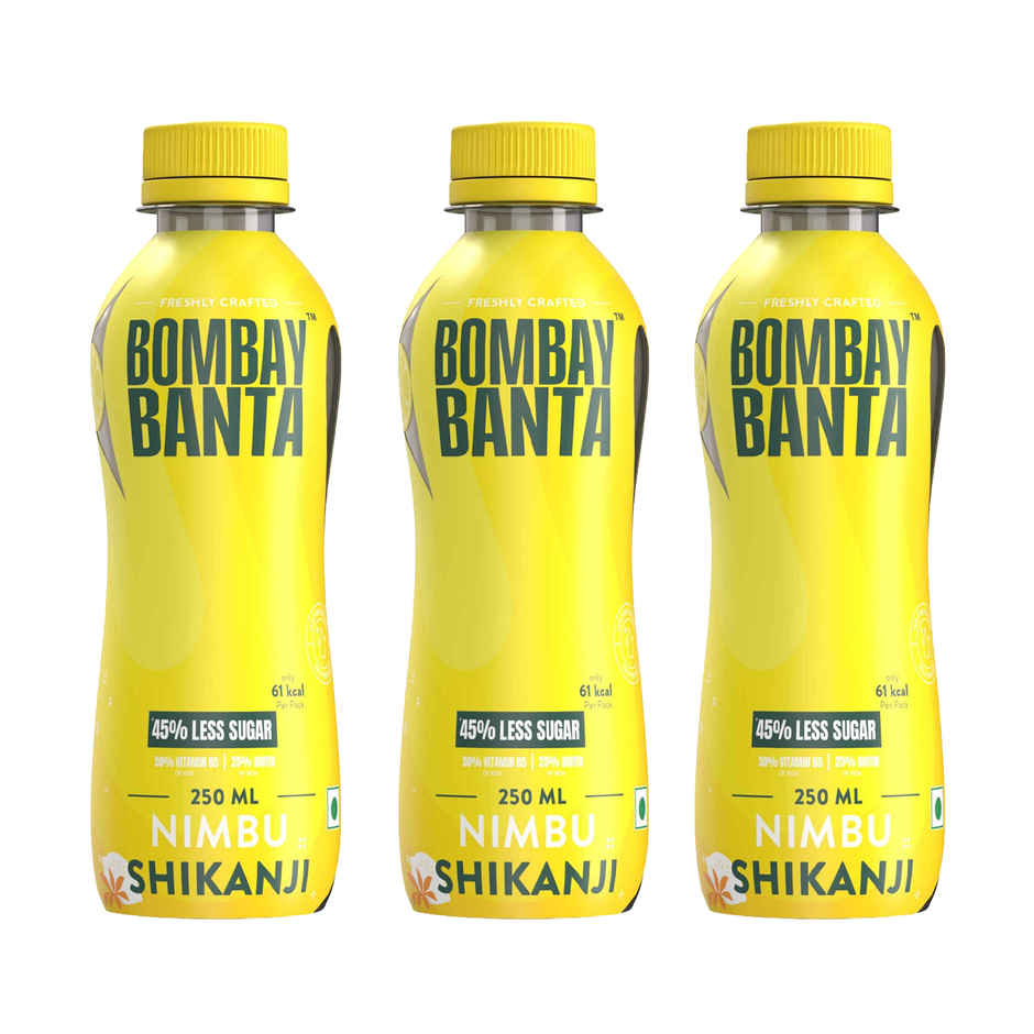 Bombay Banta Nimbu Shikanji | Low Sugar Combo