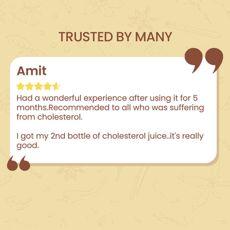 Krishna Herbal and Ayurveda Cholesterol Care Juice