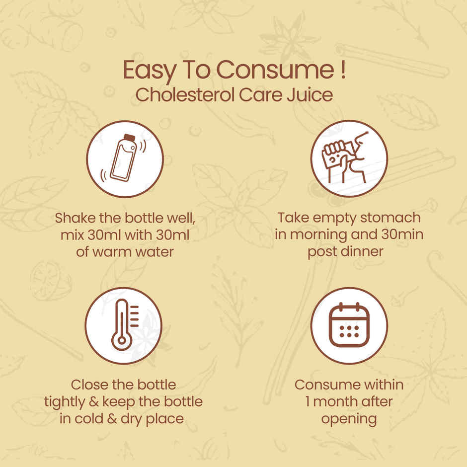 Krishna Herbal and Ayurveda Cholesterol Care Juice