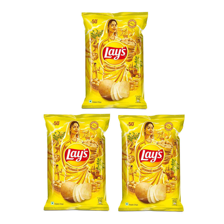 Lay's Classic Salted Potato Chips Combo