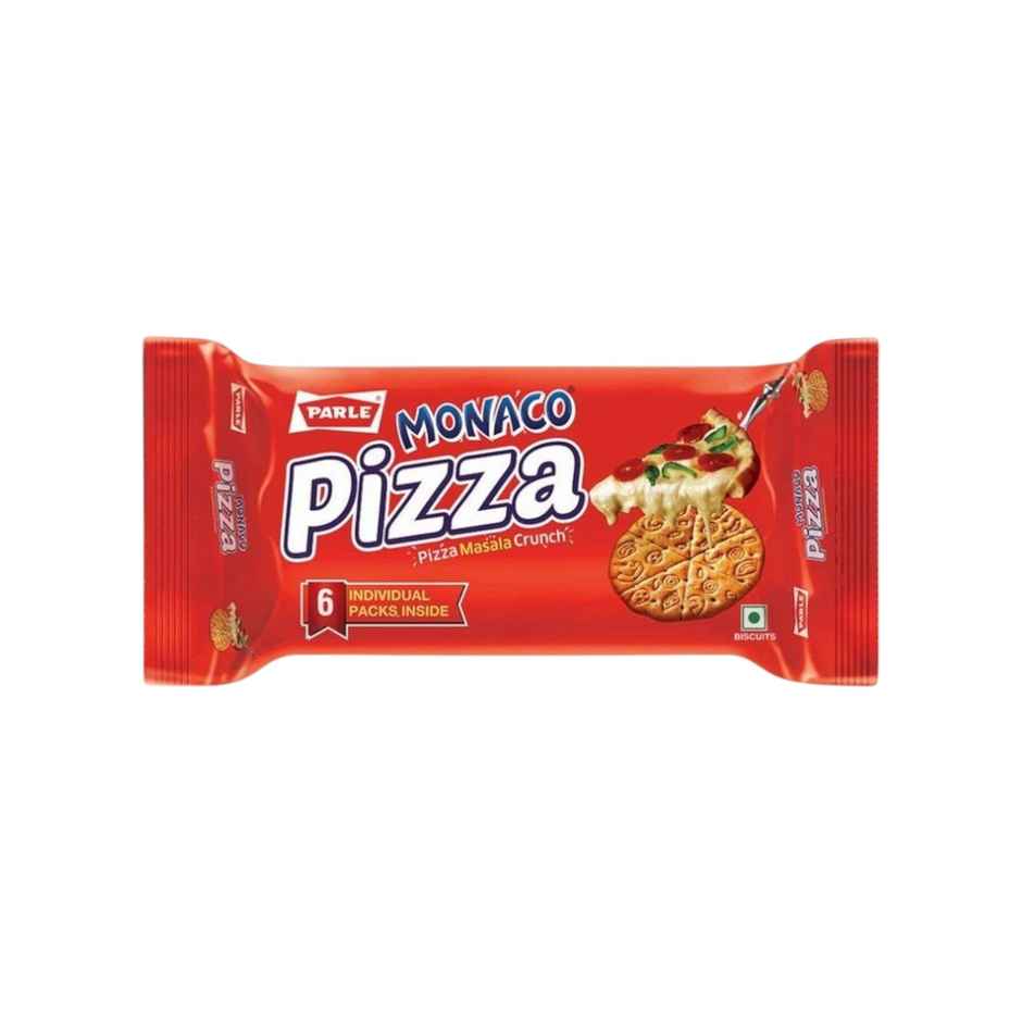 Parle Monaco Pizza Flavoured Crackers | Trans Fat-free Combo