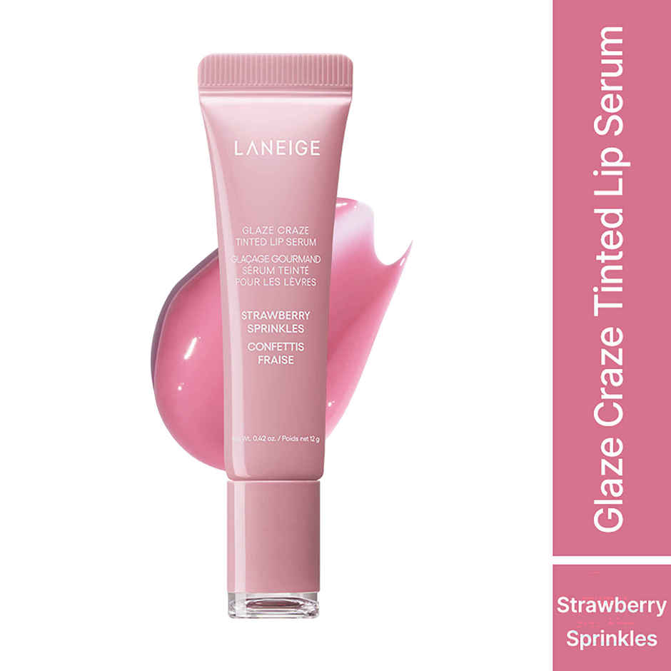 Laneige Glaze Craze Tinted Lip Serum - Strawberry Sprinkles