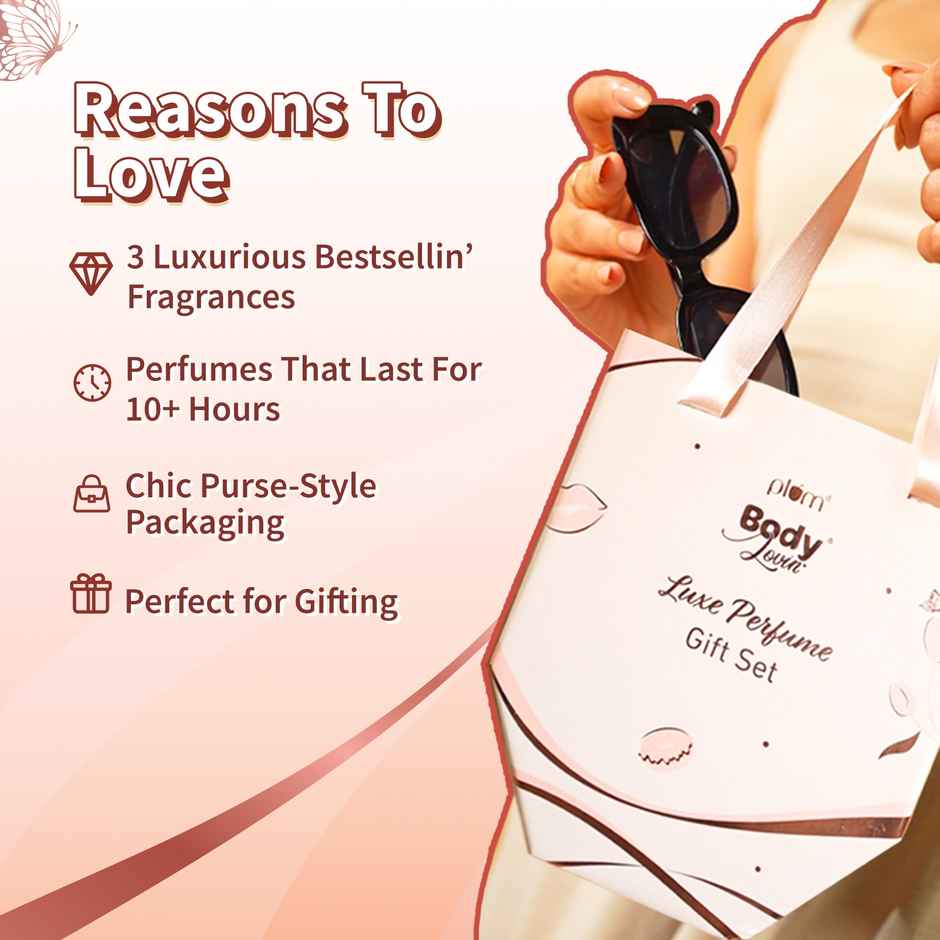Plum Luxe Perfumes Gift | Long Lasting Fragrances | Premium Gift