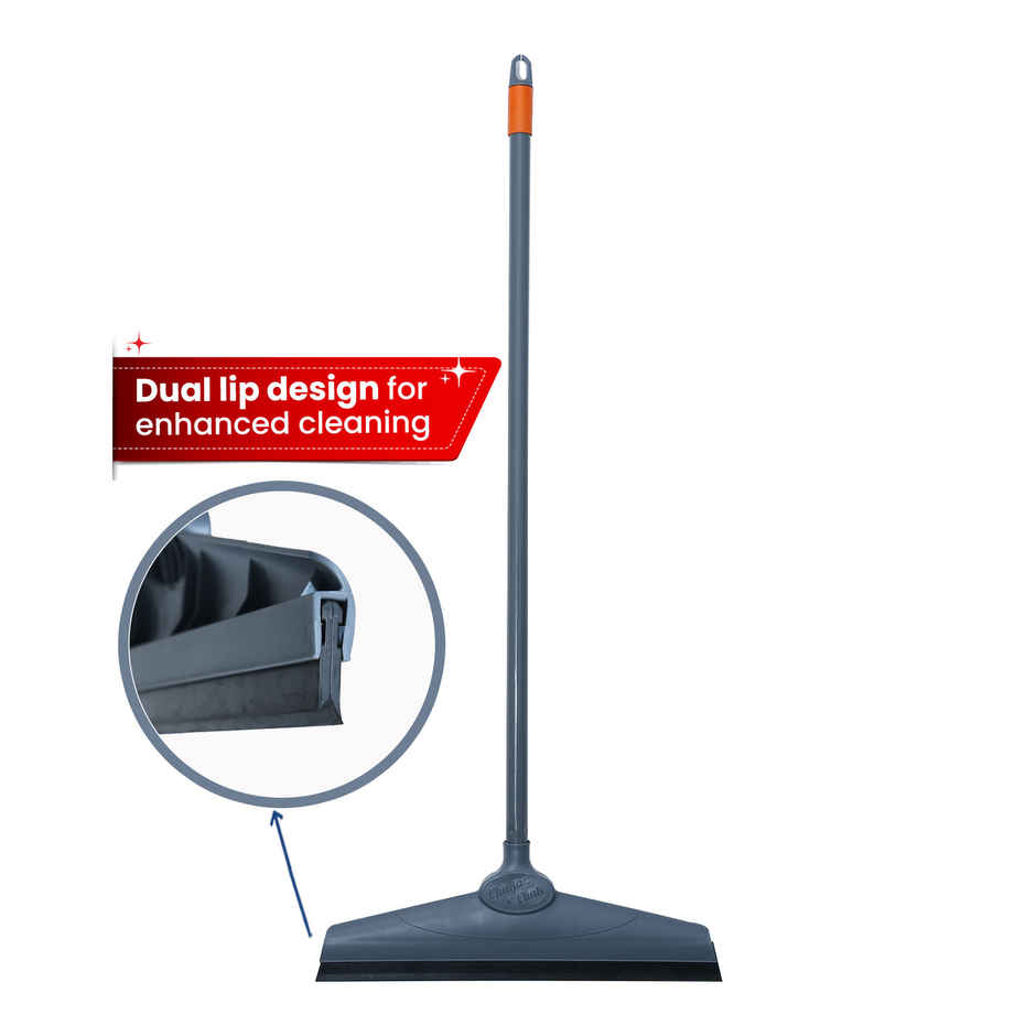 Chakaachak Eazo Double Lip Mini Wiper | Grey & Orange