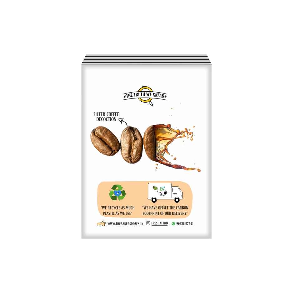 The Baker's Dozen Coffee Cake | Filter Coffee Decoction | Vegan Cake | Tea Cake | Zero Palm Oil