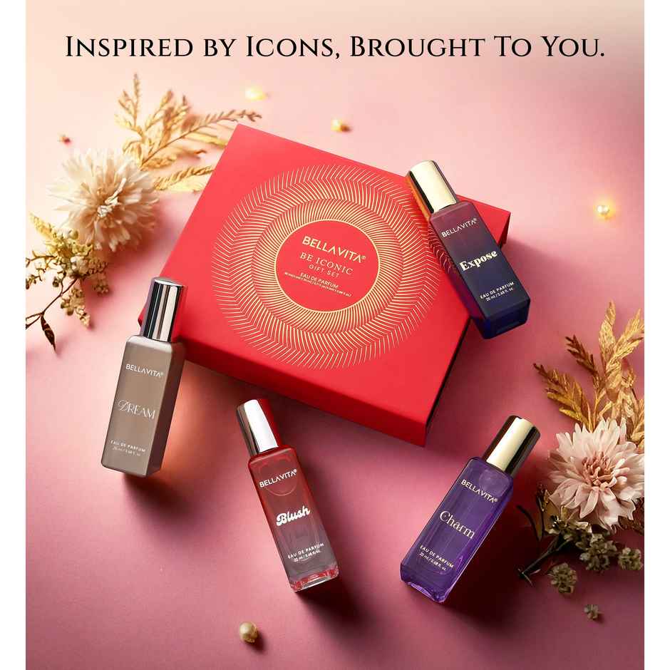 Bella Vita Organic Be Iconic Edp Perfume Gift Set For Women