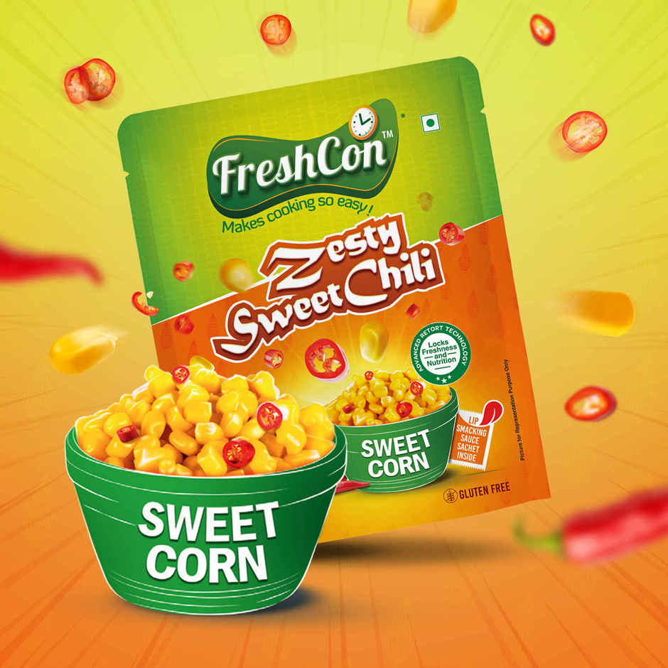 Freshcon Zesty Sweet Chili | Sweet Corn Kernels - Sauce Tastemaker Combo