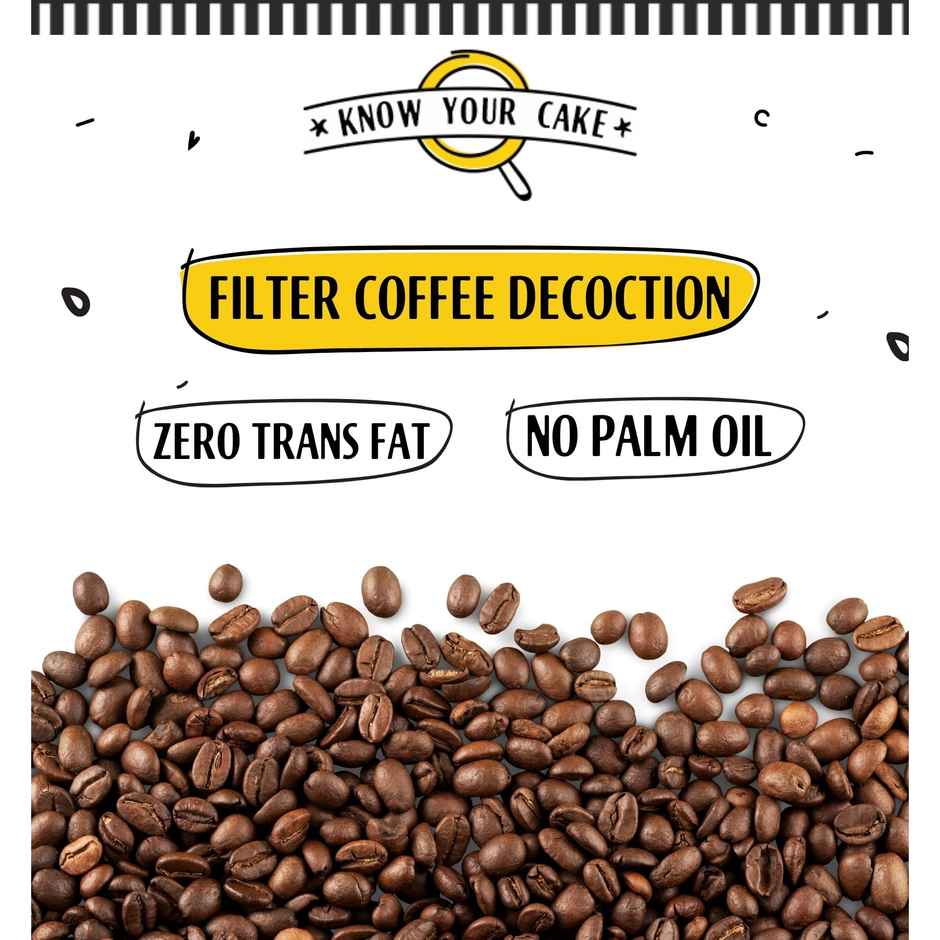 The Baker's Dozen Coffee Cake | Filter Coffee Decoction | Vegan Cake | Tea Cake | Zero Palm Oil