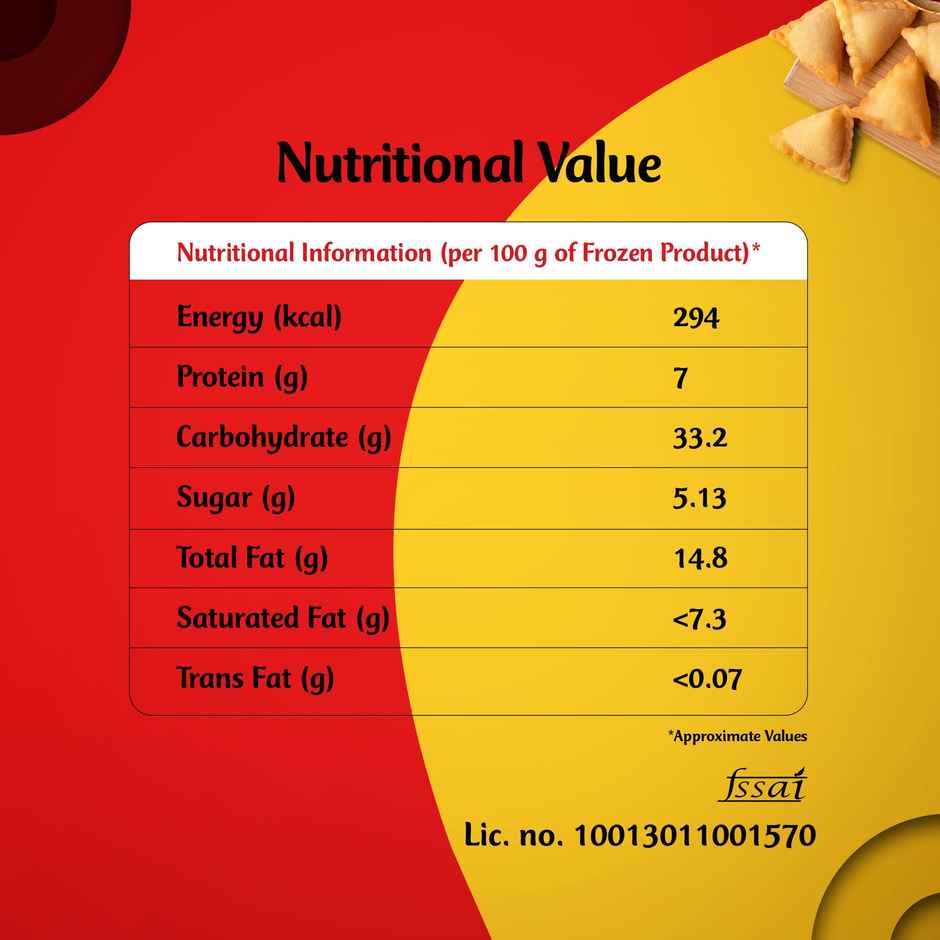 McCain Cheese Corn Mini Samosa | Crispy Snack