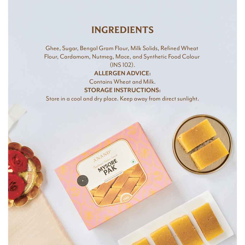 Ghee Mysore Pak by Anand