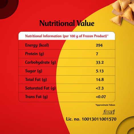 McCain Cheese Corn Mini Samosa