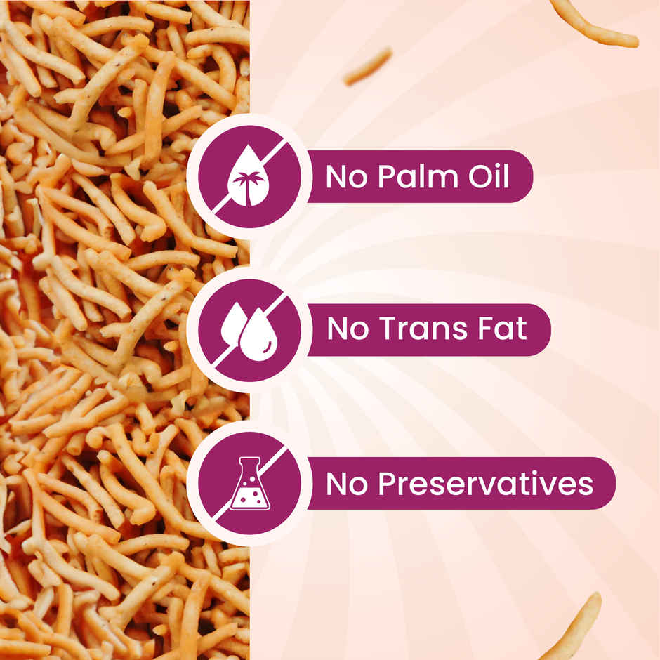 Protein Chef Sprouted Flour Bhujia | No Palm Oil