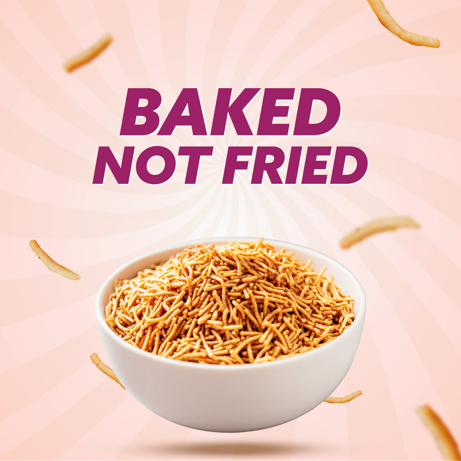 Protein Chef High Protein Bikaneri Bhujia | Sprouted Flour, No Palm Oil Bhujiya Healthy Snacks 