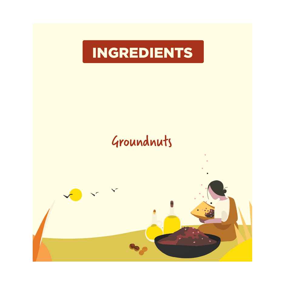 Two Brothers Groundnut Oil Cold-Pressed Single-Filtered