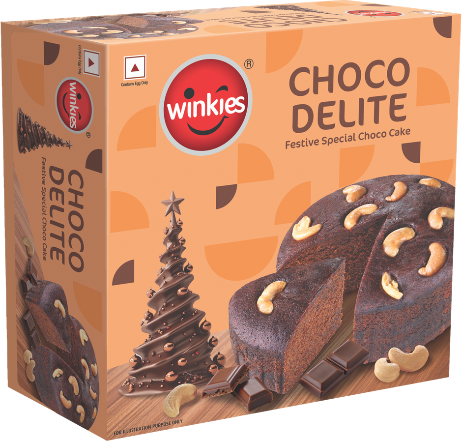 Winkies Choco Delite Festive Special Choco Cake | Bakery Delight