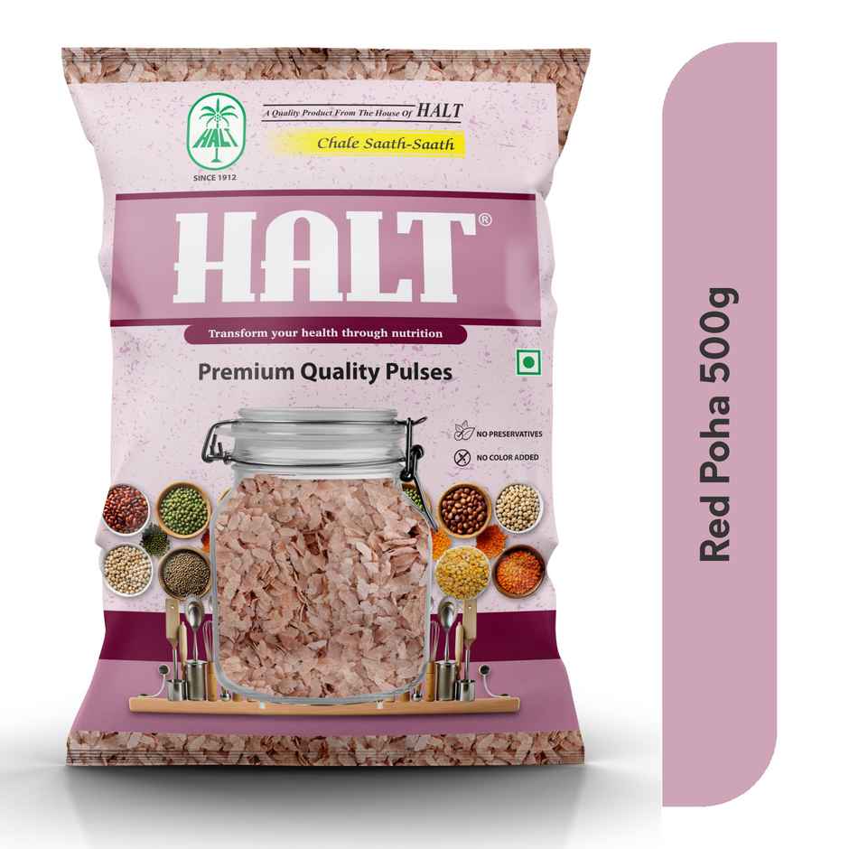 Halt Red Poha