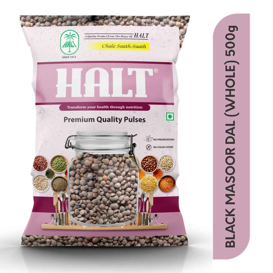 Halt Black Masoor Dal Whole