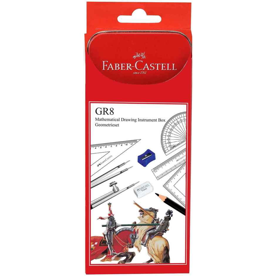 Faber-Castell Gr-8 Geometry Box For School