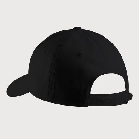 Decathon | Inesis Unisex Solid Polyester Snapback Cap | Black - One Size