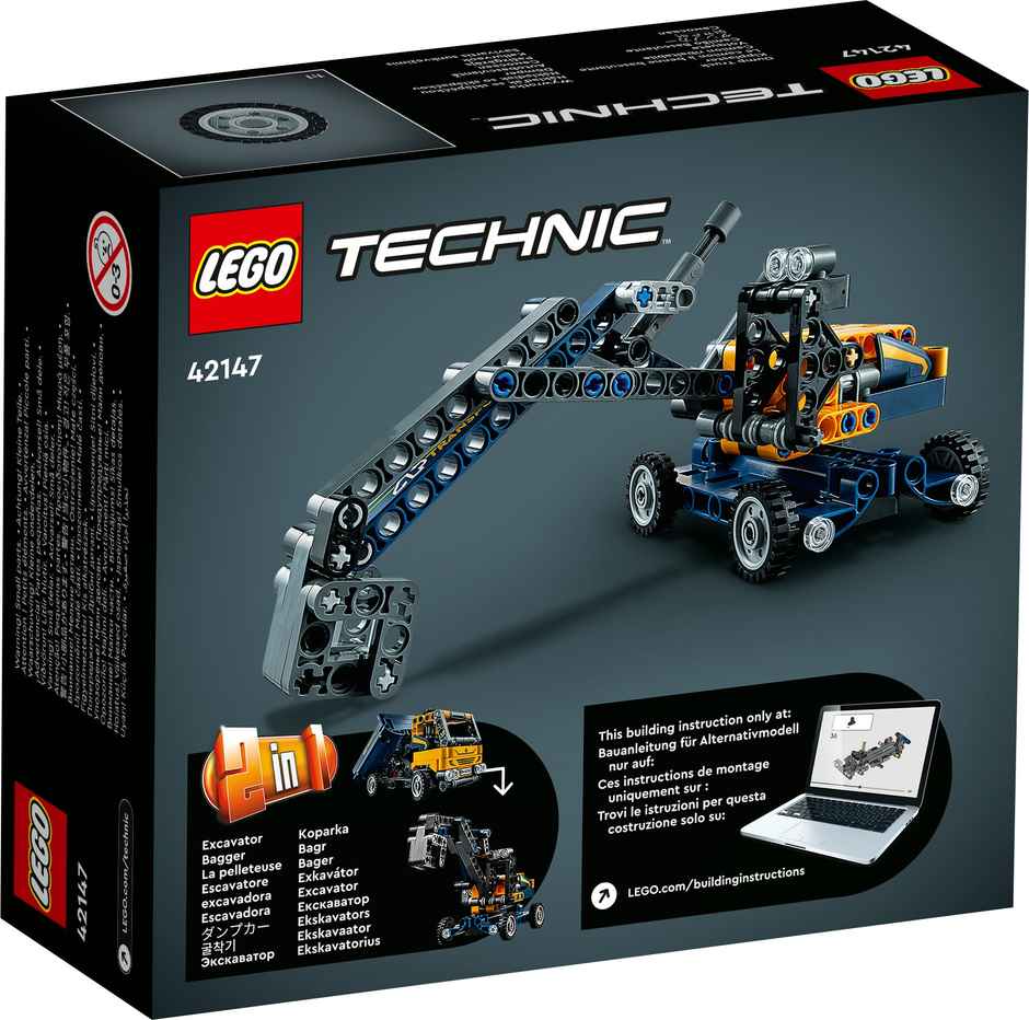 Lego Technic Dump Truck Building Toy Set
