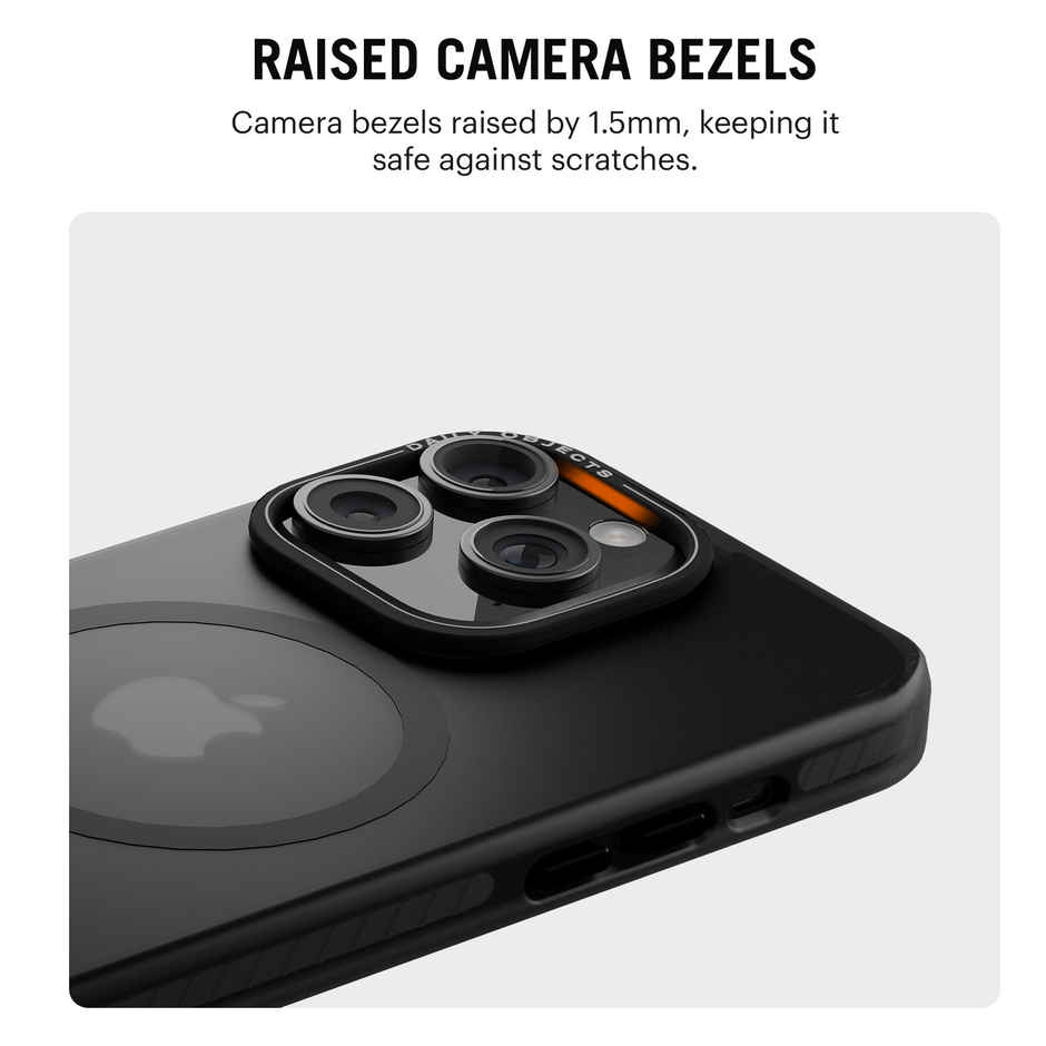 DailyObjects iPhone 15 Pro Max Black Nimbus MagSafe Phone Case