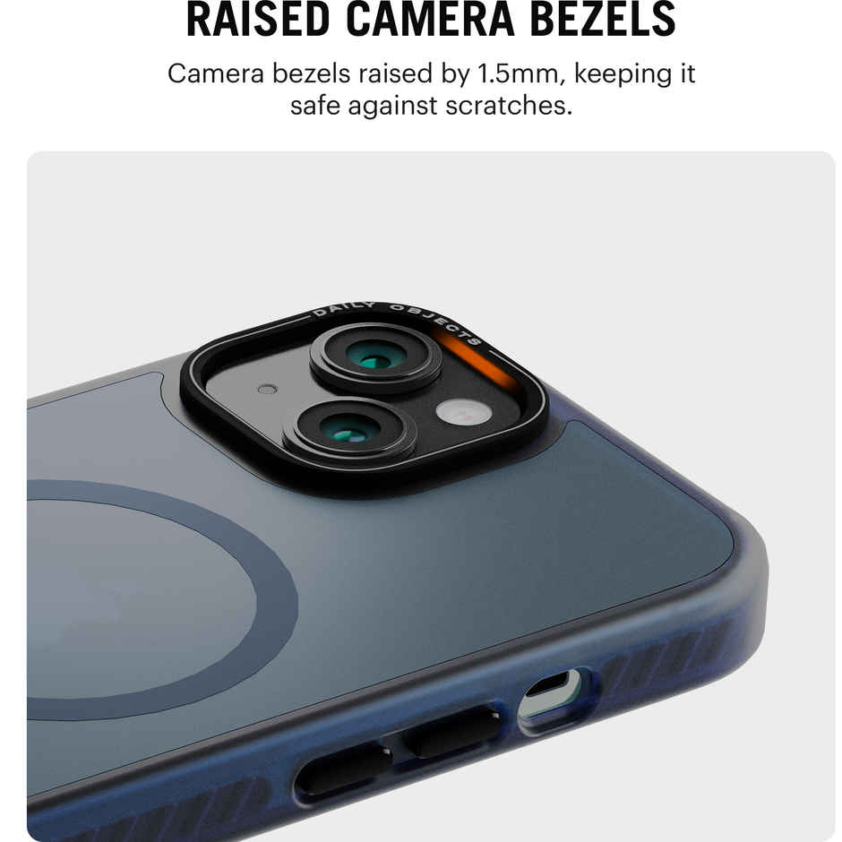 DailyObjects iPhone 15 Blue Nimbus MagSafe Phone Case