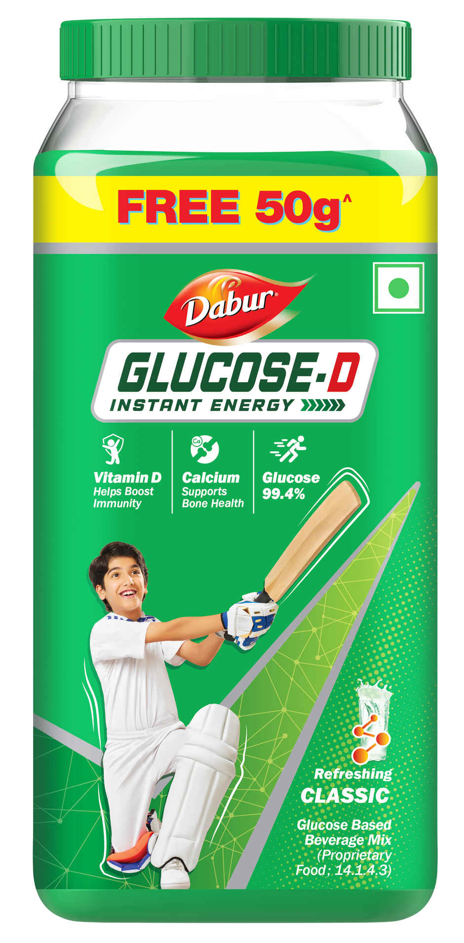 Dabur Glucose-D Instant Energy Powder