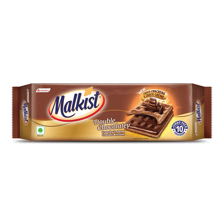 Malkist Double Chocolatey Crunchy Layered Crackers