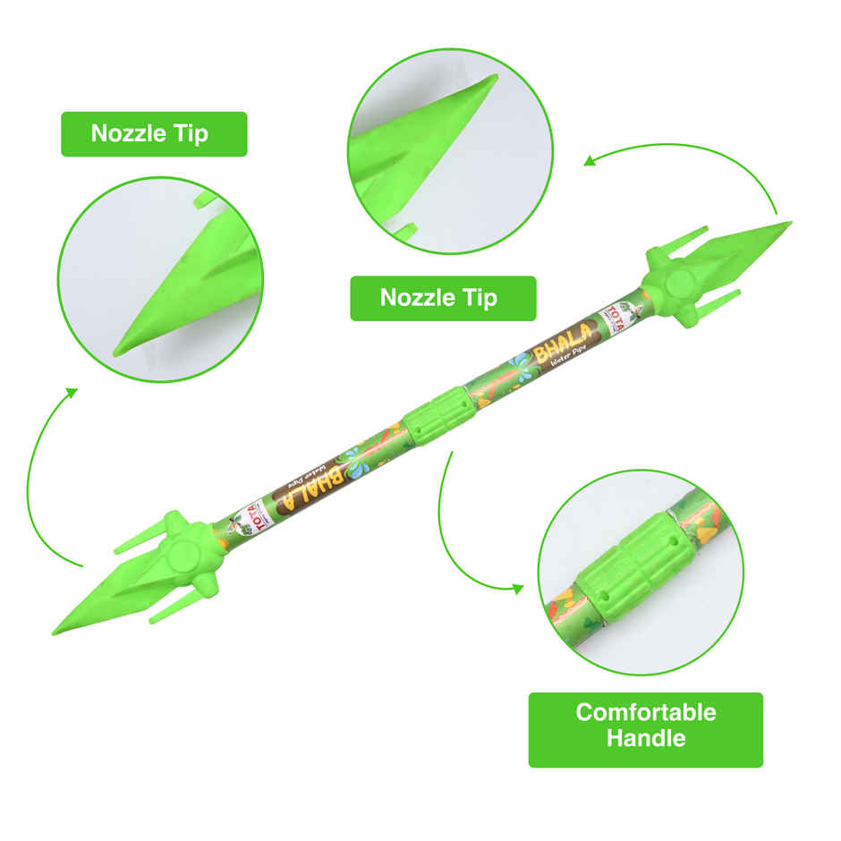 Bhala Special 2 Side Water Pipe Pichkari Small | Tota