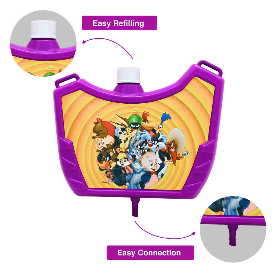 Looney Tunes Holi Water Tank Pichkari | 1.25 L | Tomuncle