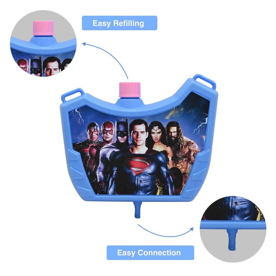 Justice League Holi Water Tank Pichkari | 1.25 L | Tomuncle