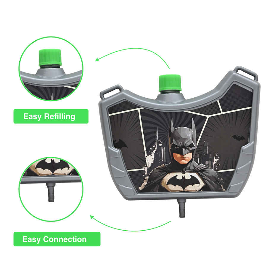 Batman Holi Water Tank Pichkari Big | 1.25 L | Tomuncle