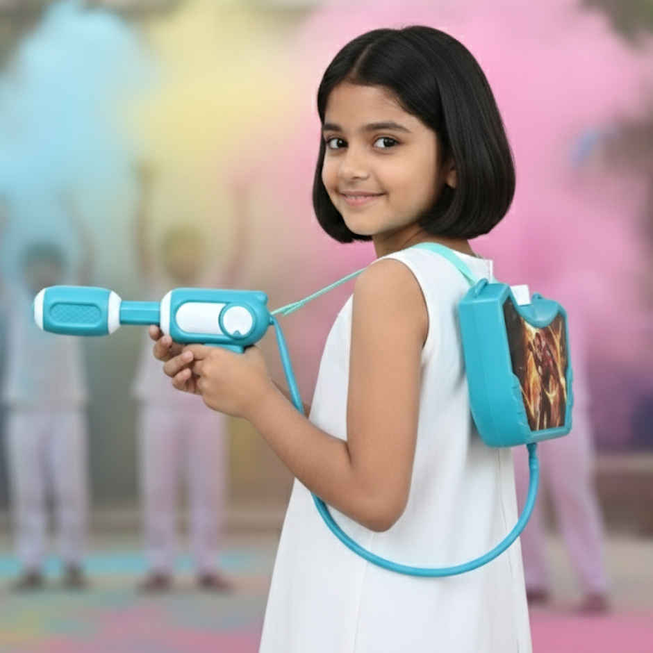 Flash Holi Water Tank Pichkari | 1.25 L | Tomuncle