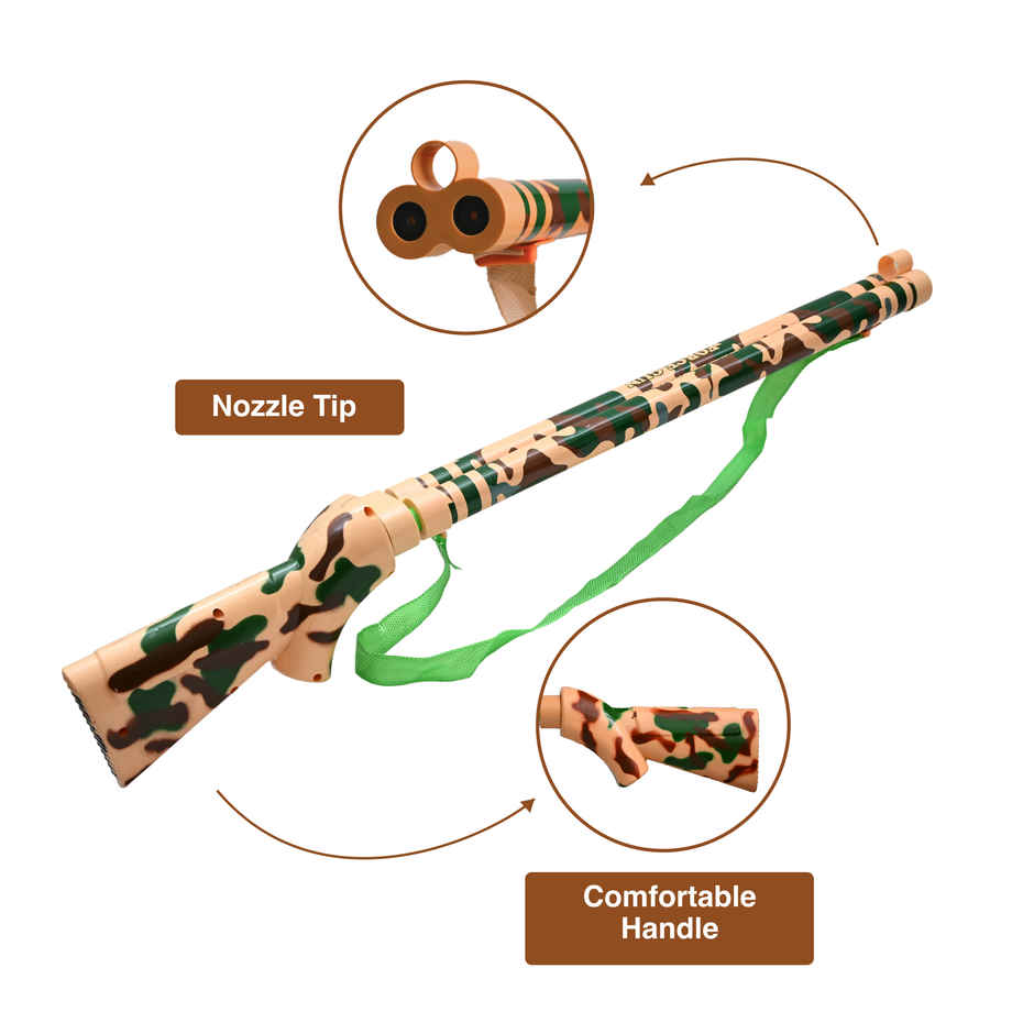 HT Force Gun Water Pichkari for Holi | 26 Inch | Tomuncle