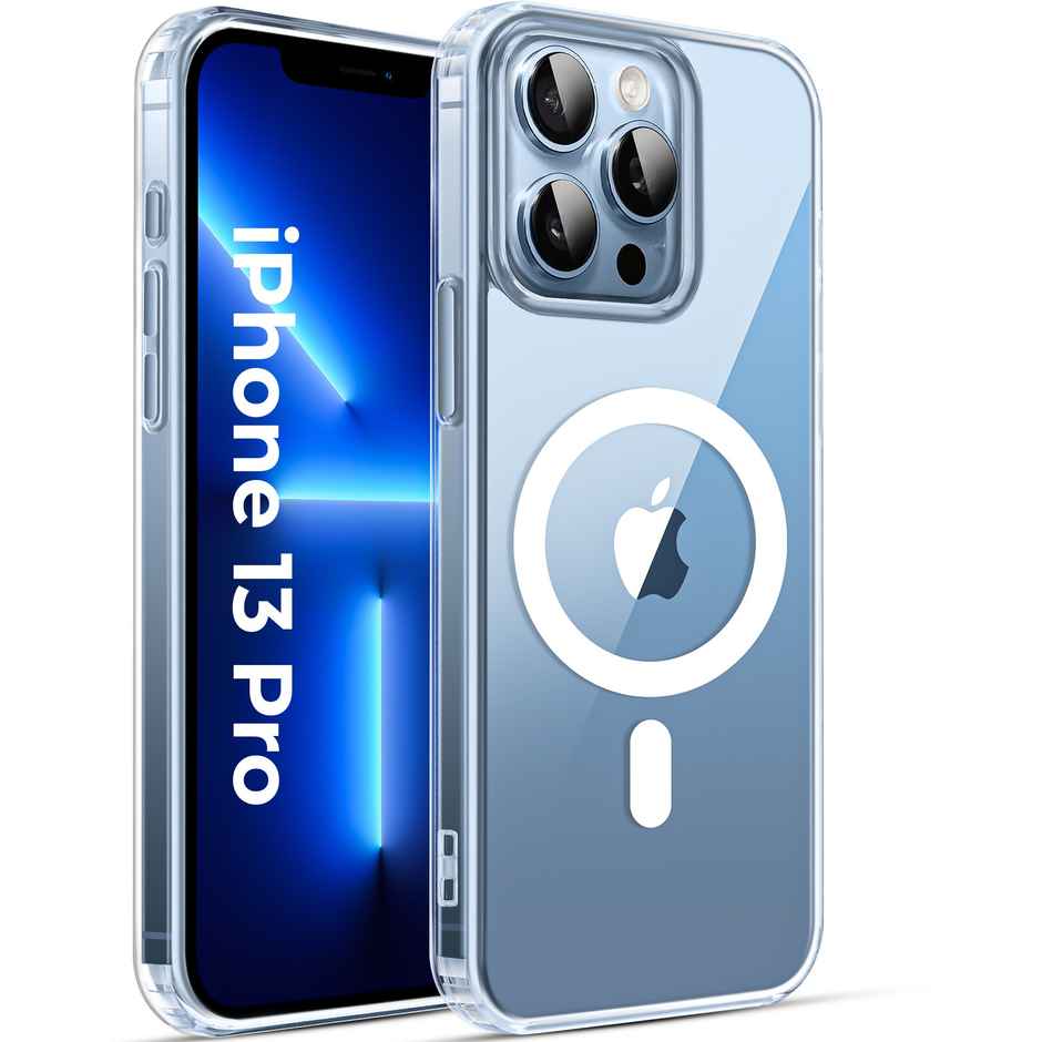 Artistque Case for Iphone 13 Pro Back Cover - Transparent Clear Magsafe