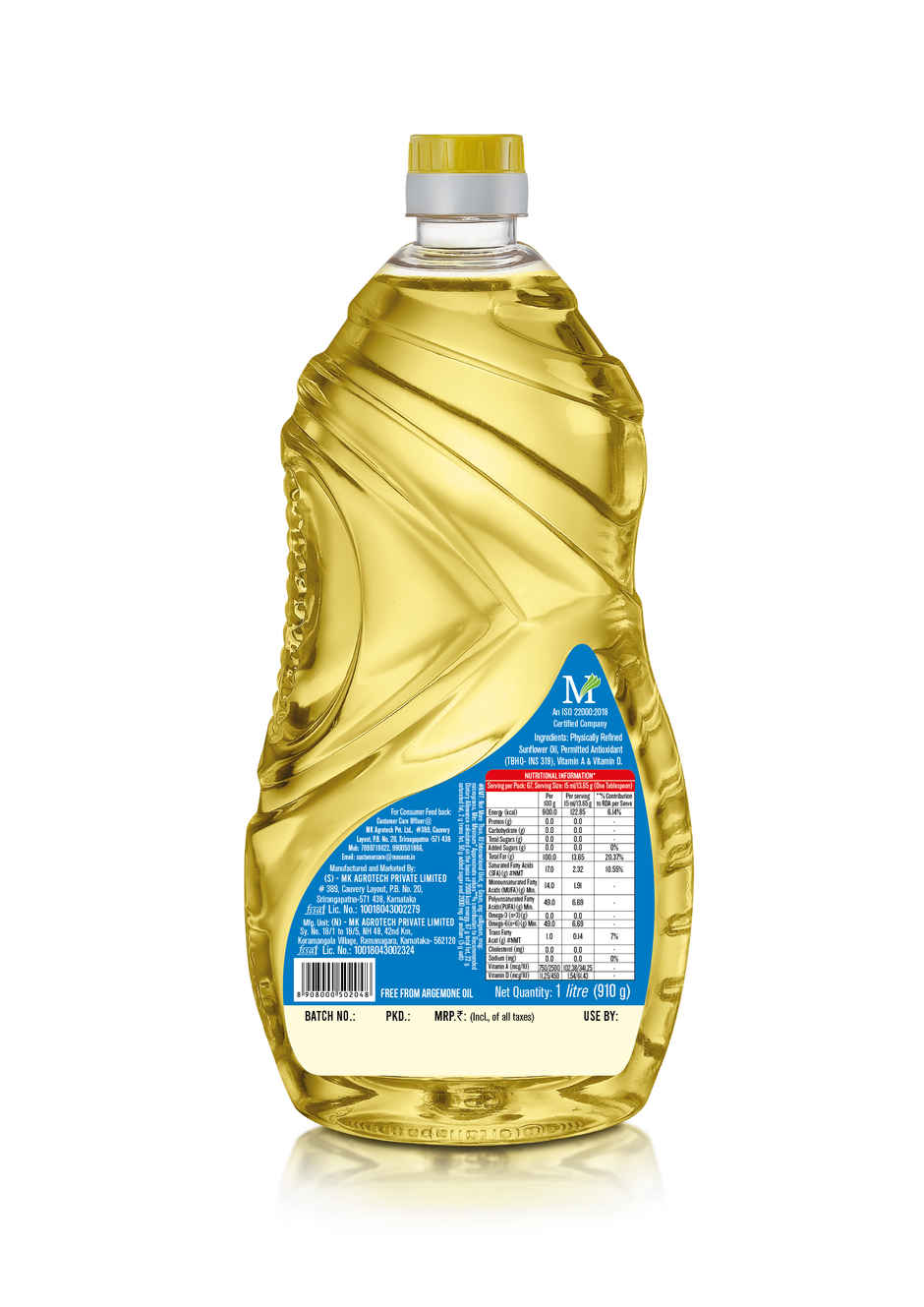 Sunpure Sunflower Oil