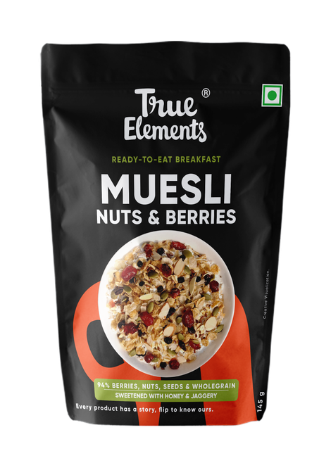 True Elements Muesli Nuts & Berries