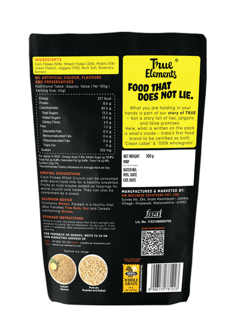 True Elements Corn Flakes Pro