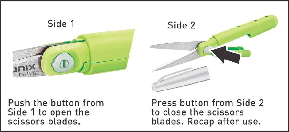 Munix Pen Type Scissors PS-1147