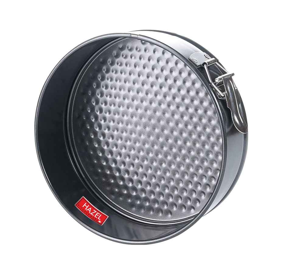 Hazel 22 Cm Round Aluminium Cake Mould, Non-Stick, Microwave Safe, Removable Base