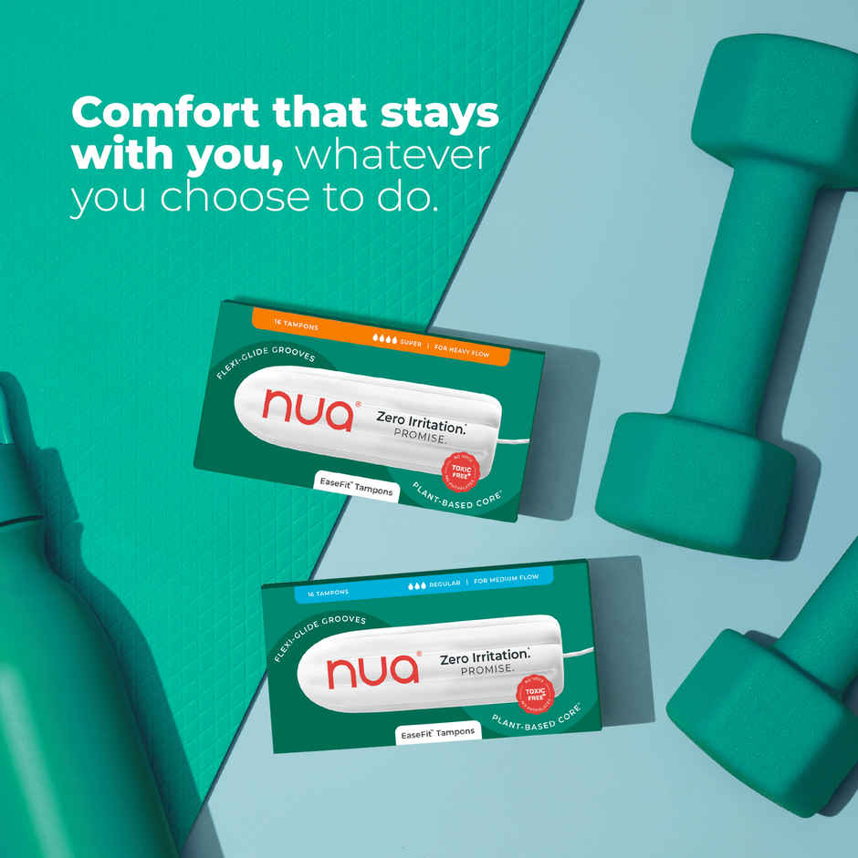 Nua EaseFit Tampons - Heavy Flow